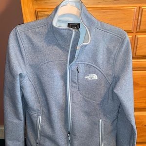 North Face Icy Blue Jacket Soft Shell